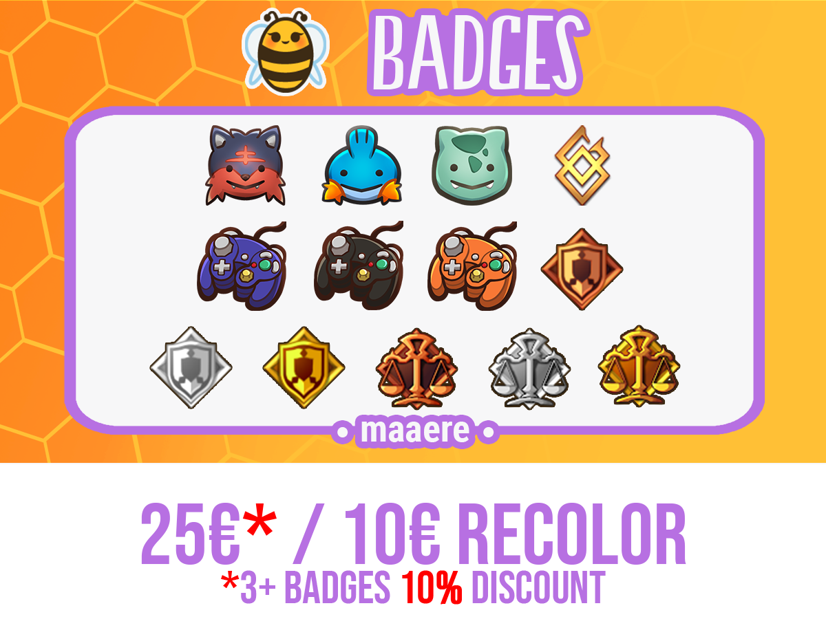 emote set available on twitch.tv/maaere after following or subbing